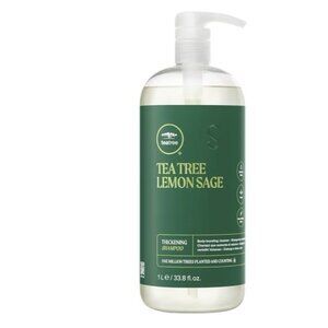 Tea Tree Lemon Sage Thickening Shampoo For Fine Hair 33 oz